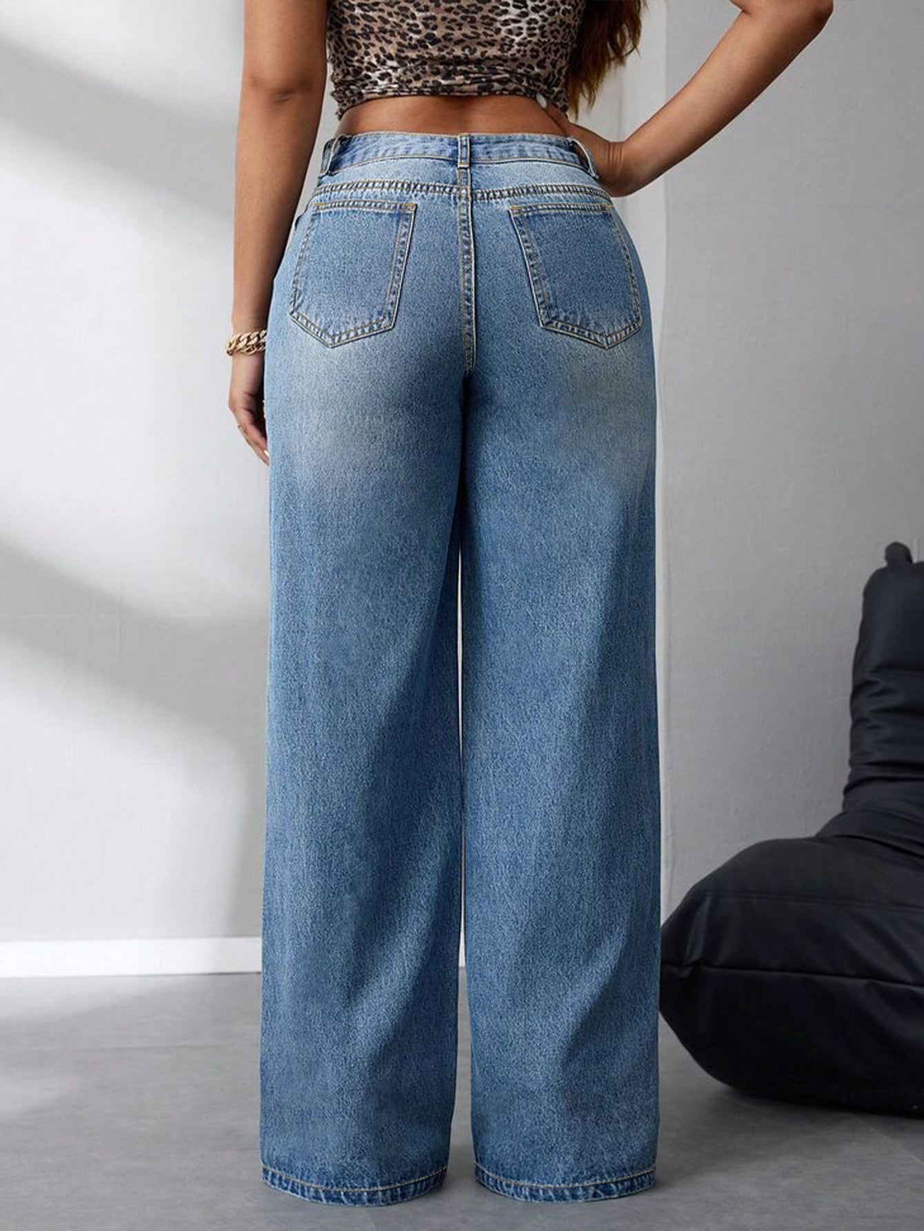 Vintage Women's Straight Denim jeans