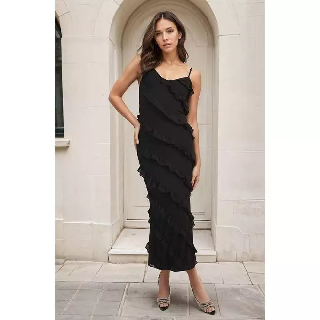 Ruffle Maxi Dress