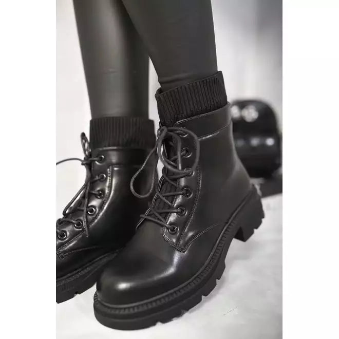 Lace Up Ankle Boots