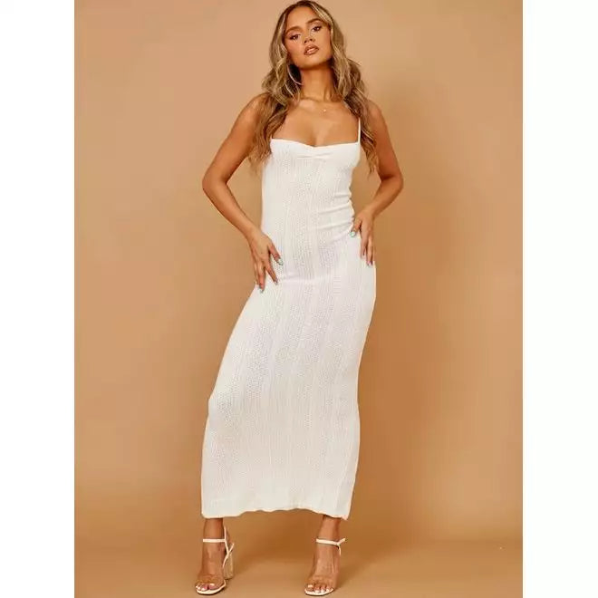 Knitted Cami Maxi Dress