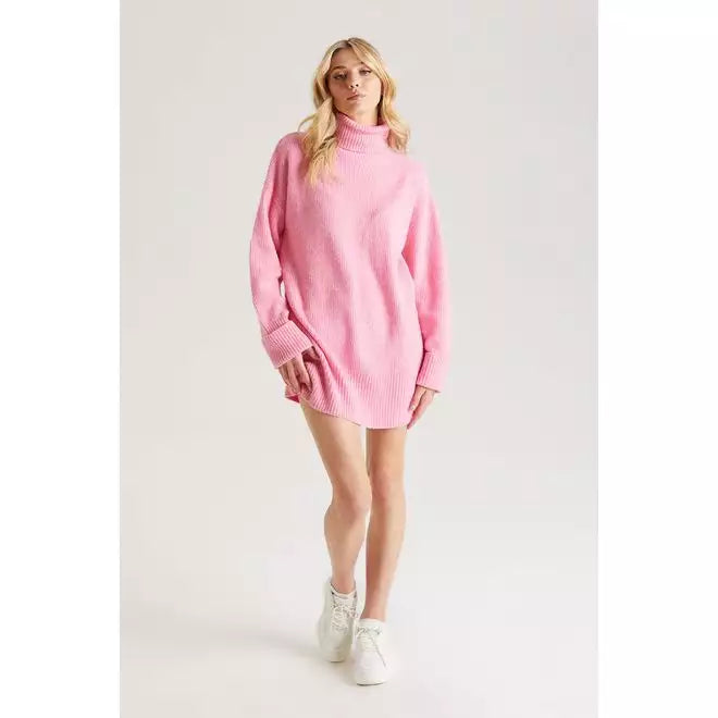 Mini Roll Neck Drees