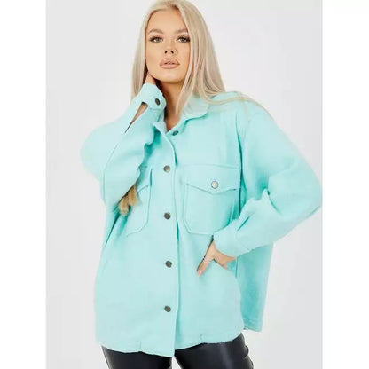 Classic Thick Shirt Jacket Shacket