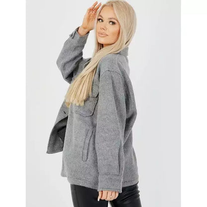 Classic Thick Shirt Jacket Shacket