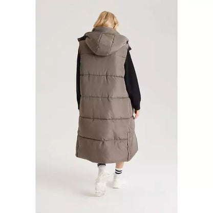 Longline Puffer Gilet