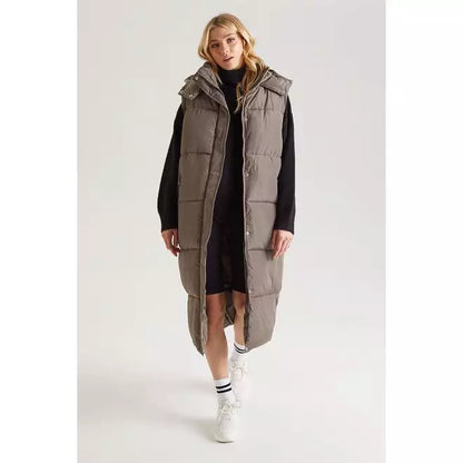 Longline Puffer Gilet