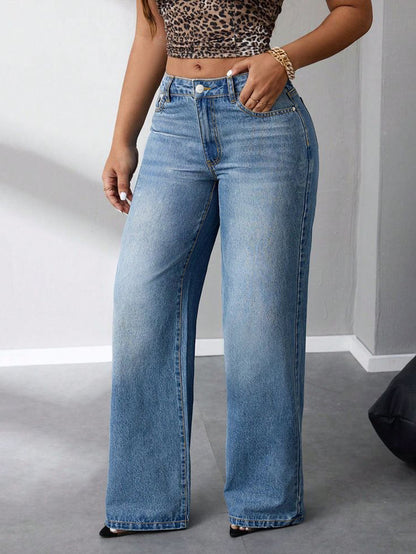 Vintage Women's Straight Denim jeans
