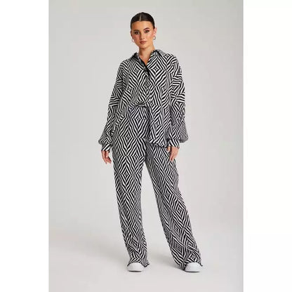 Mono Plisse co-ord