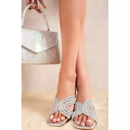Slip On Block Heels