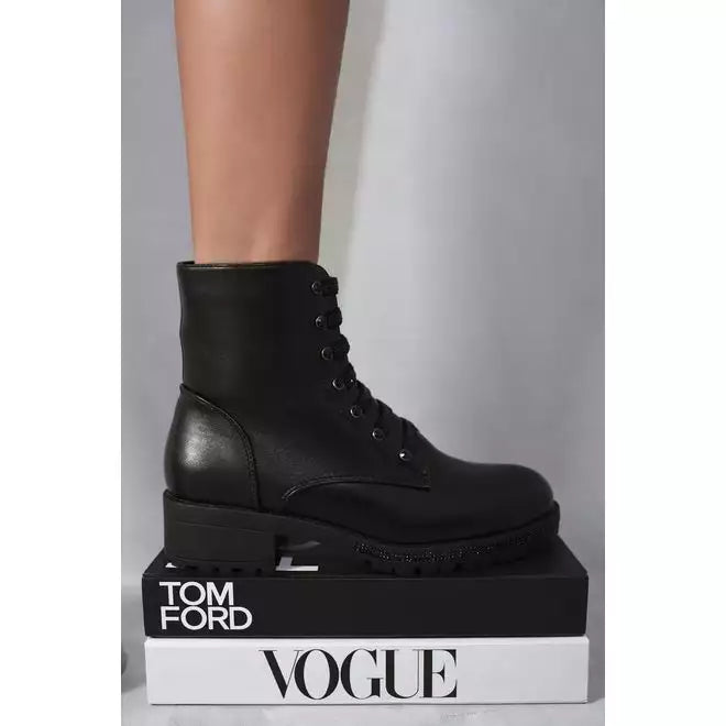 Glitter Ankle Boots