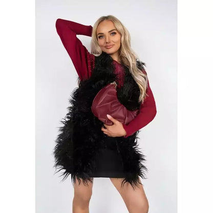 Fur Gilet with open front