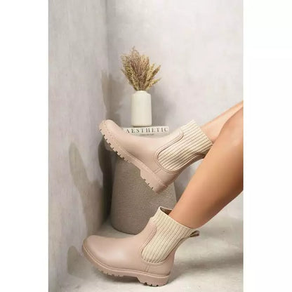 On Platform Ankle Boots