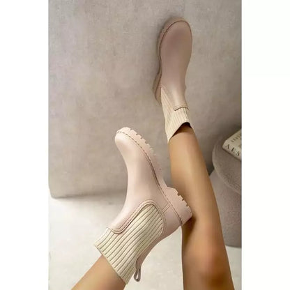 On Platform Ankle Boots