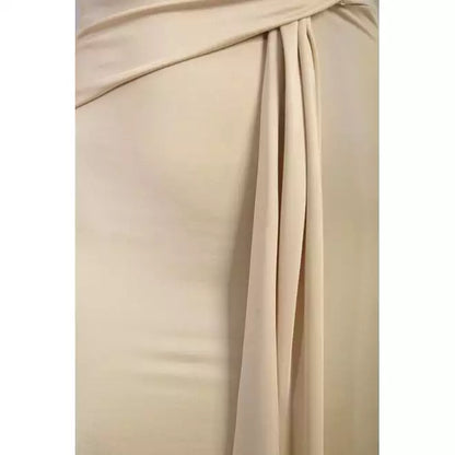 Maxi Dress with Drape