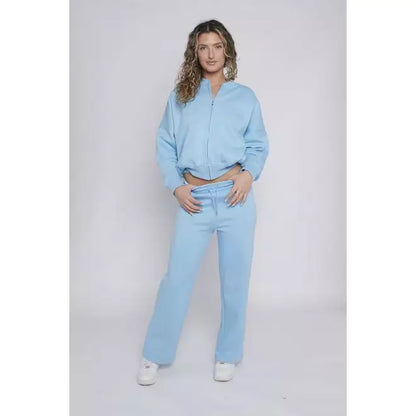 Oversized Bomber Style Fleece Zipper Co-ord