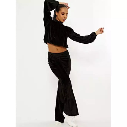 Velour Top and Trousers co-ord